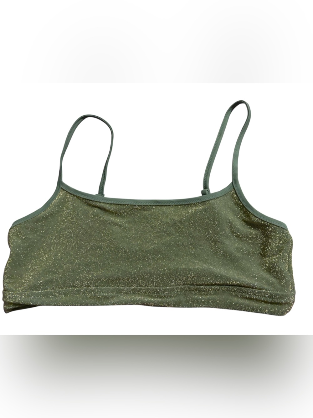 Aerie Shimmer Bikini top NWT